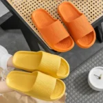 Indoor Home Slippers for Women And Men Non-Slip Silent Spring Summer Bathroom Guest Couple Slippers No Smelly Feet