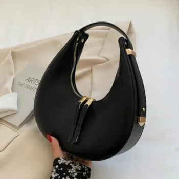 Black canvas bag