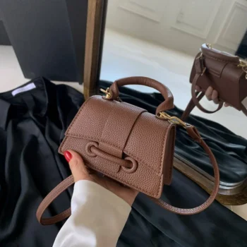 Brown canvas bag